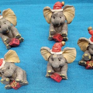 Decorative elephant ceramic